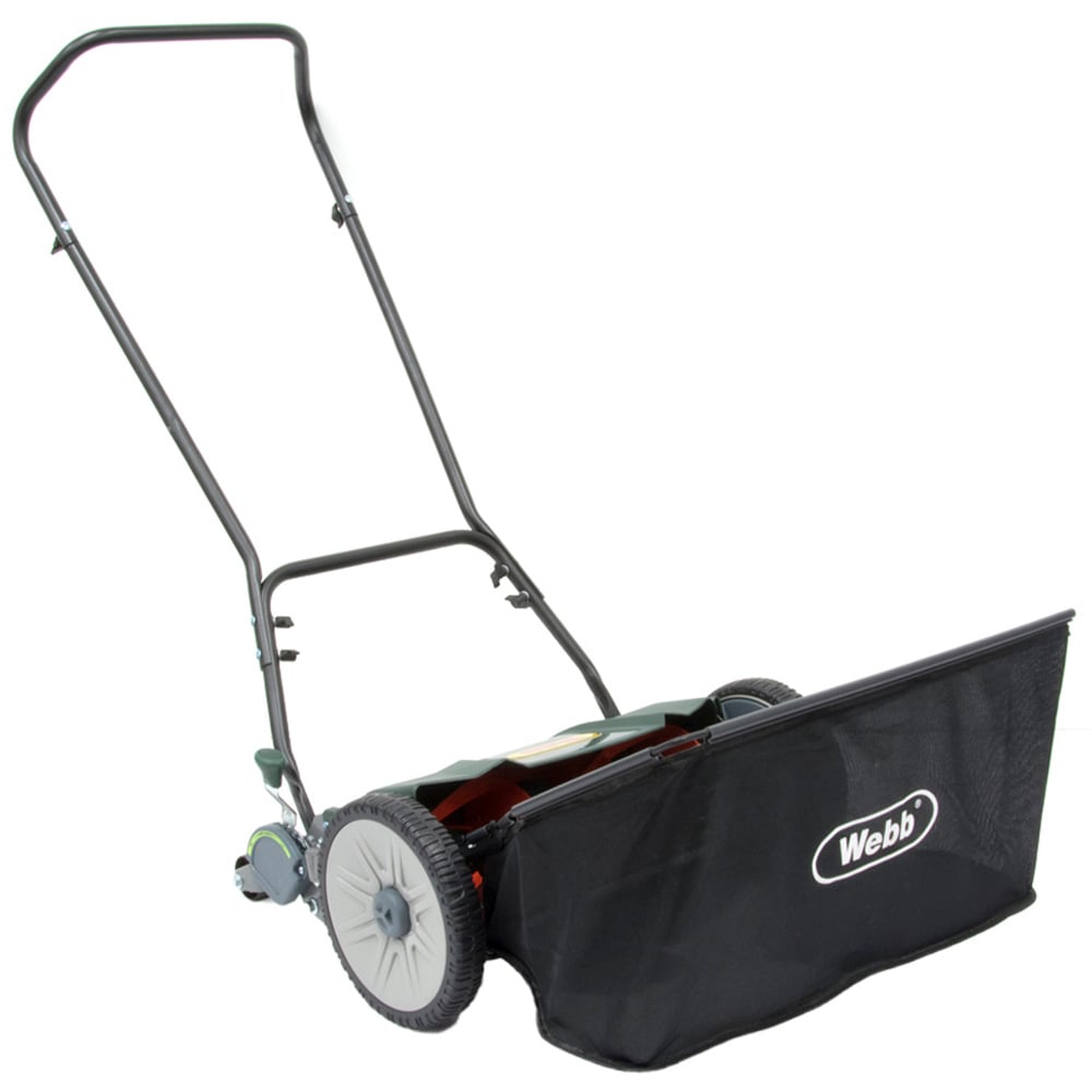 Webb WEH18 Hand Propelled 45cm Cylinder Manual Lawn Mower Image 1