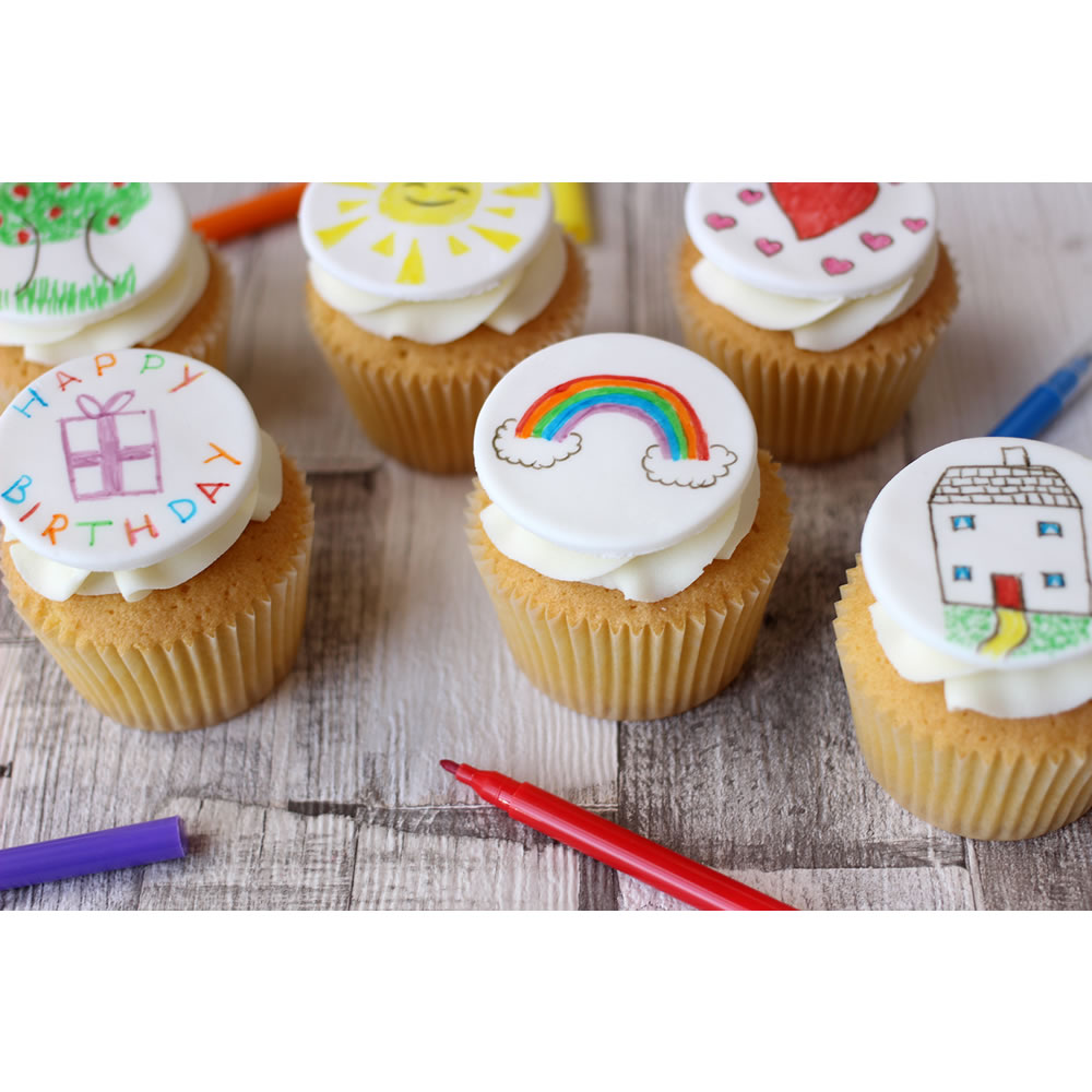 Cake Décor Cake Pens x 8 Wilko