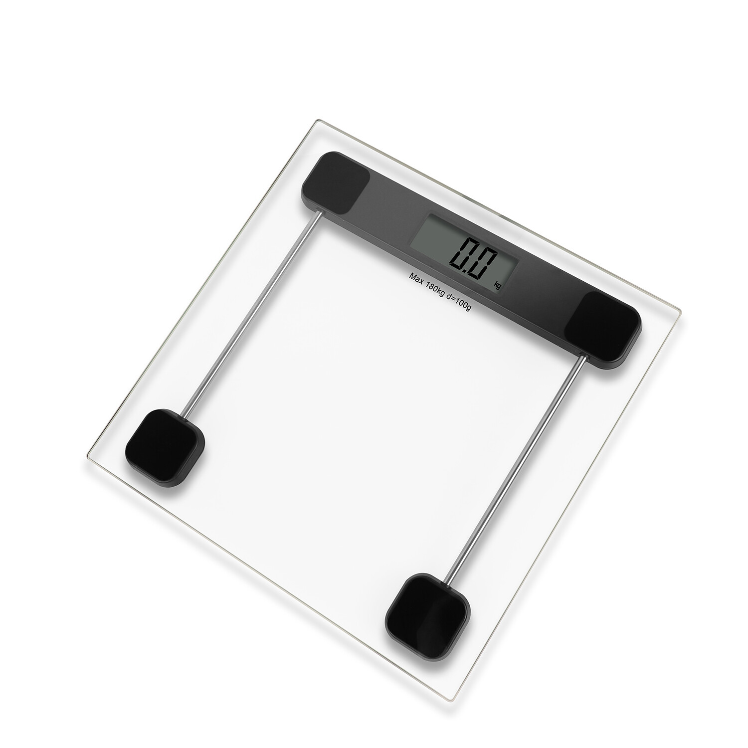 Clear Electronic Bathroom Scale Image 3