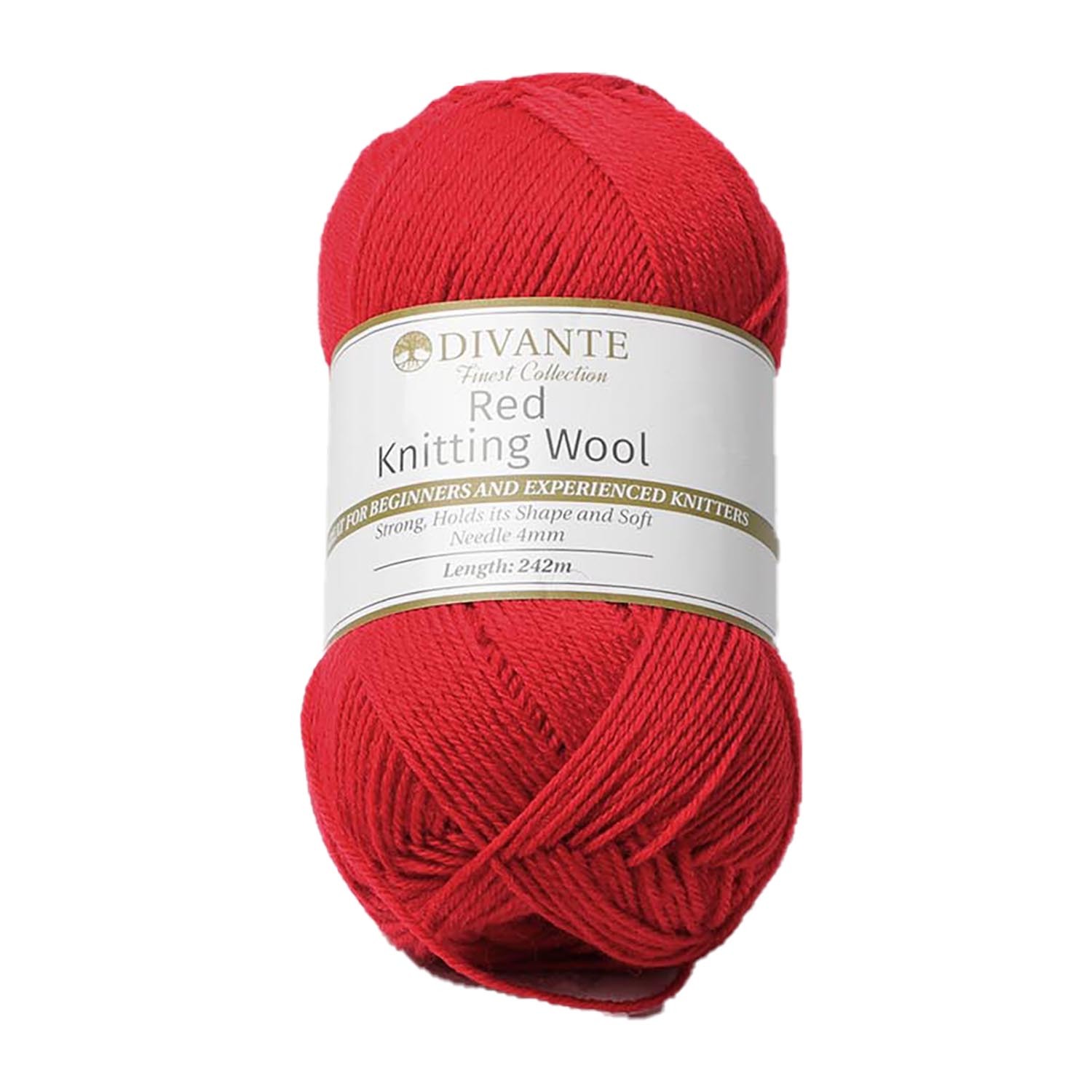 Divante Knitting Wool - Red Image
