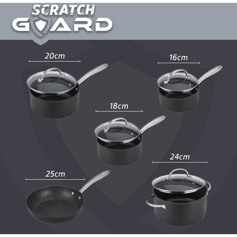 Prestige 5 Piece Scratch Guard Aluminium Cookware Set Image 7