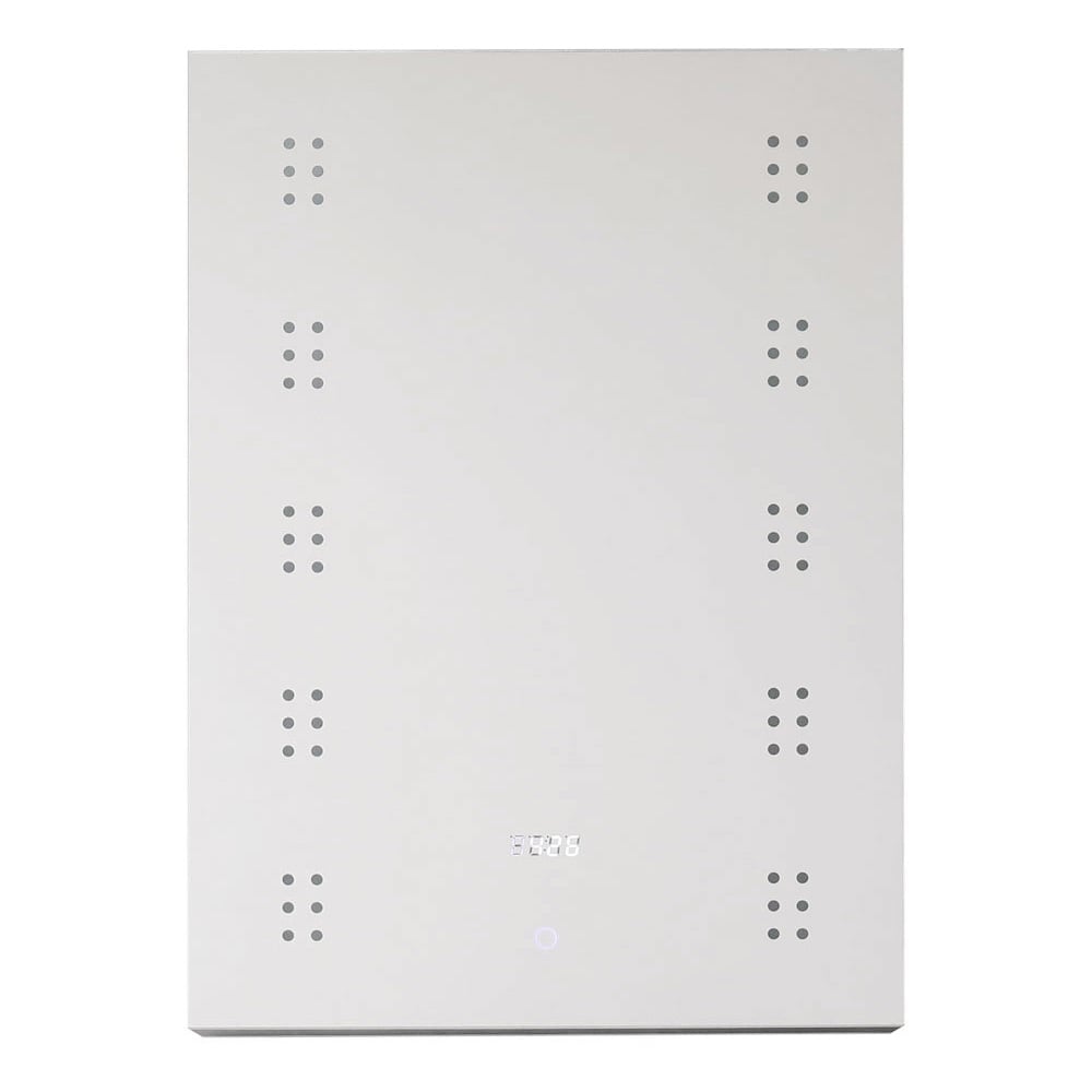 Living and Home White LED Mirror Bathroom Cabinet with Sensor Switch Image 2