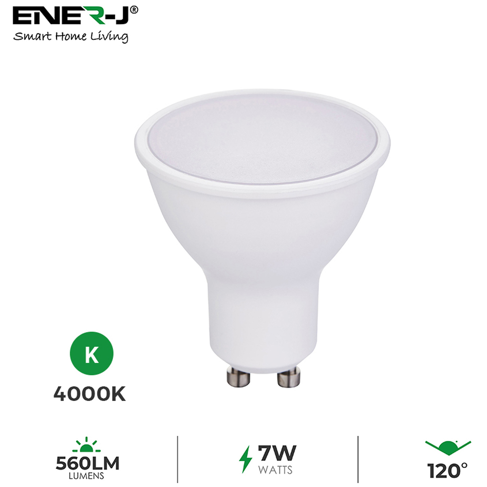 Ener-J 7W GU10 550Lm 4000K LED Lamp 10 Pack Image 3