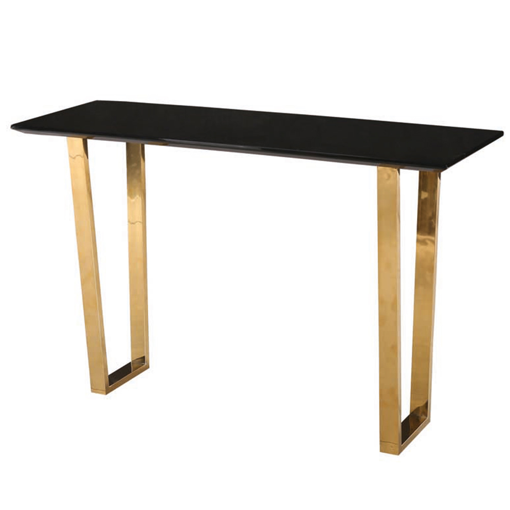 Antibes Black Console Table Image 2