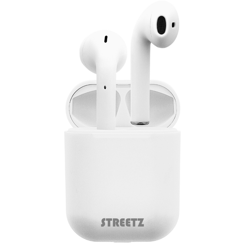 Streetz White True Wireless Stereo Semi-in-Ear Ear Buds Image 1