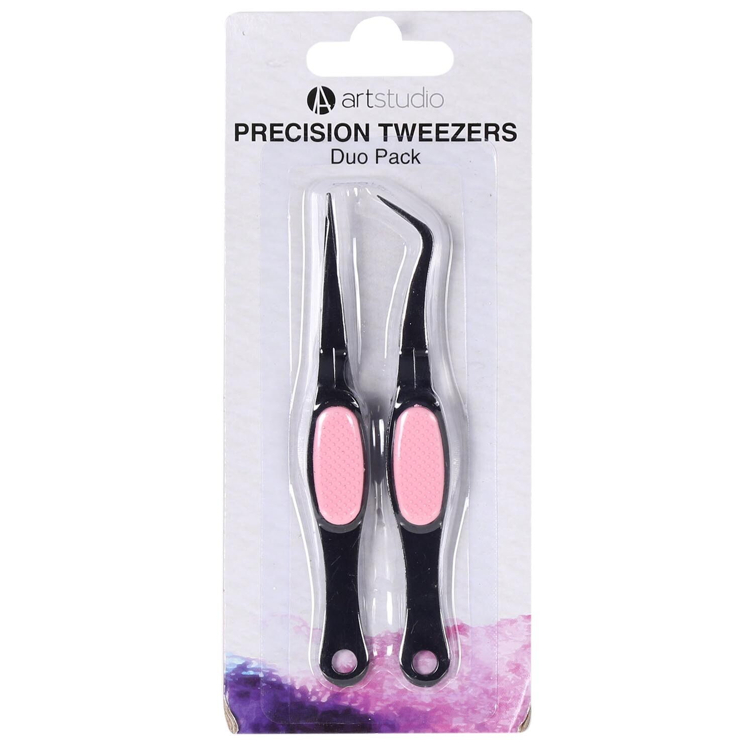 Pack of Two Art Studio Precision Tweezers Image