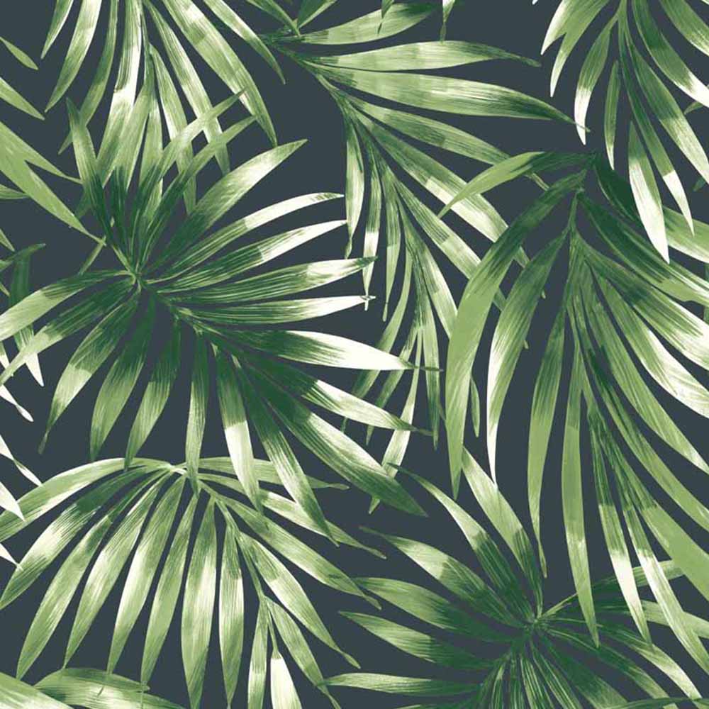 Superfresco Easy Elegant Leaves Green Wallpaper Image 1