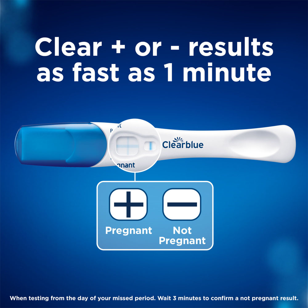 Clearblue Pregnancy Test Visual 2 Pack Image 3