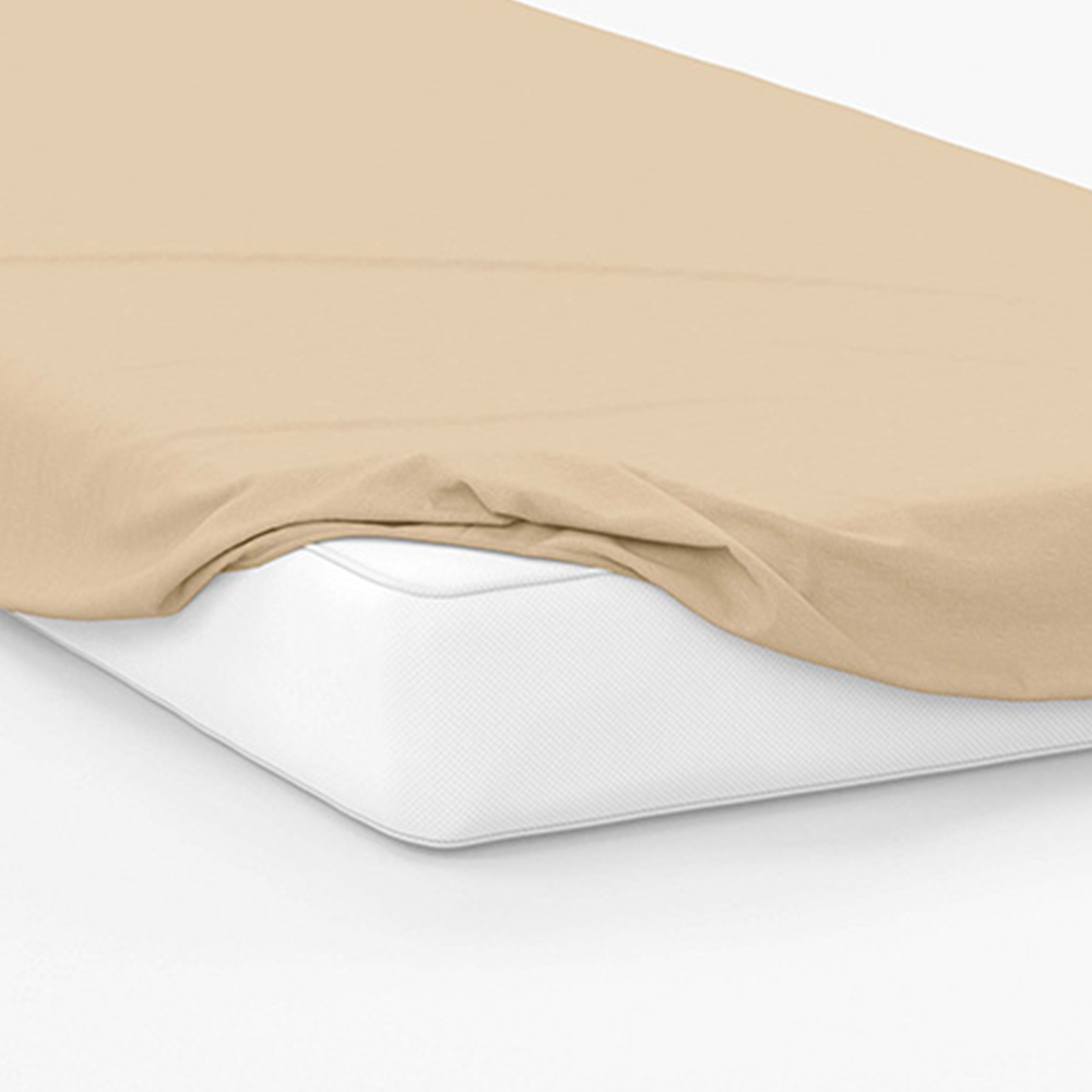 Serene Single Honeydew Fitted Bed Sheet Image 3