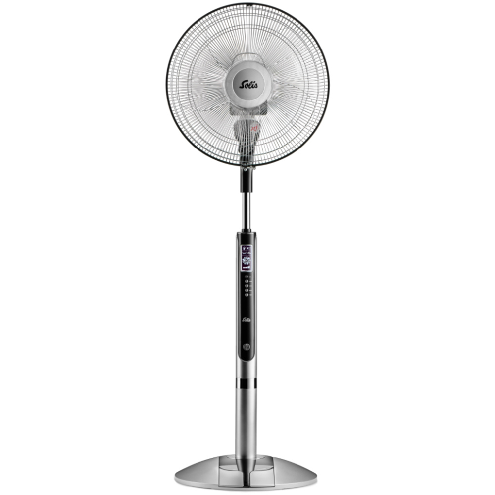 Solis Fan-Tastic Grey Pedestal Fan 49 inch Image 3