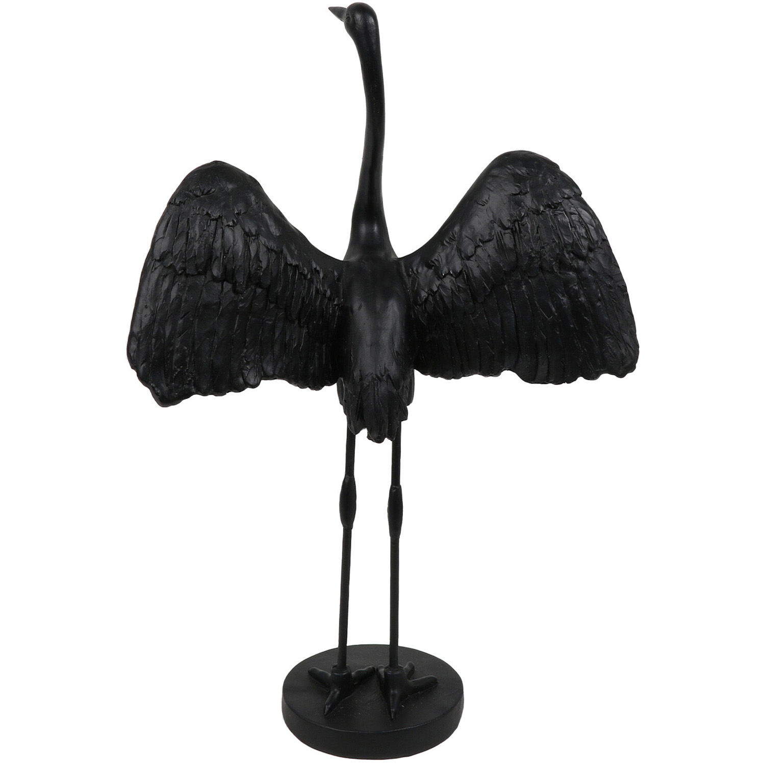 Crane Ornament - Black Image 3