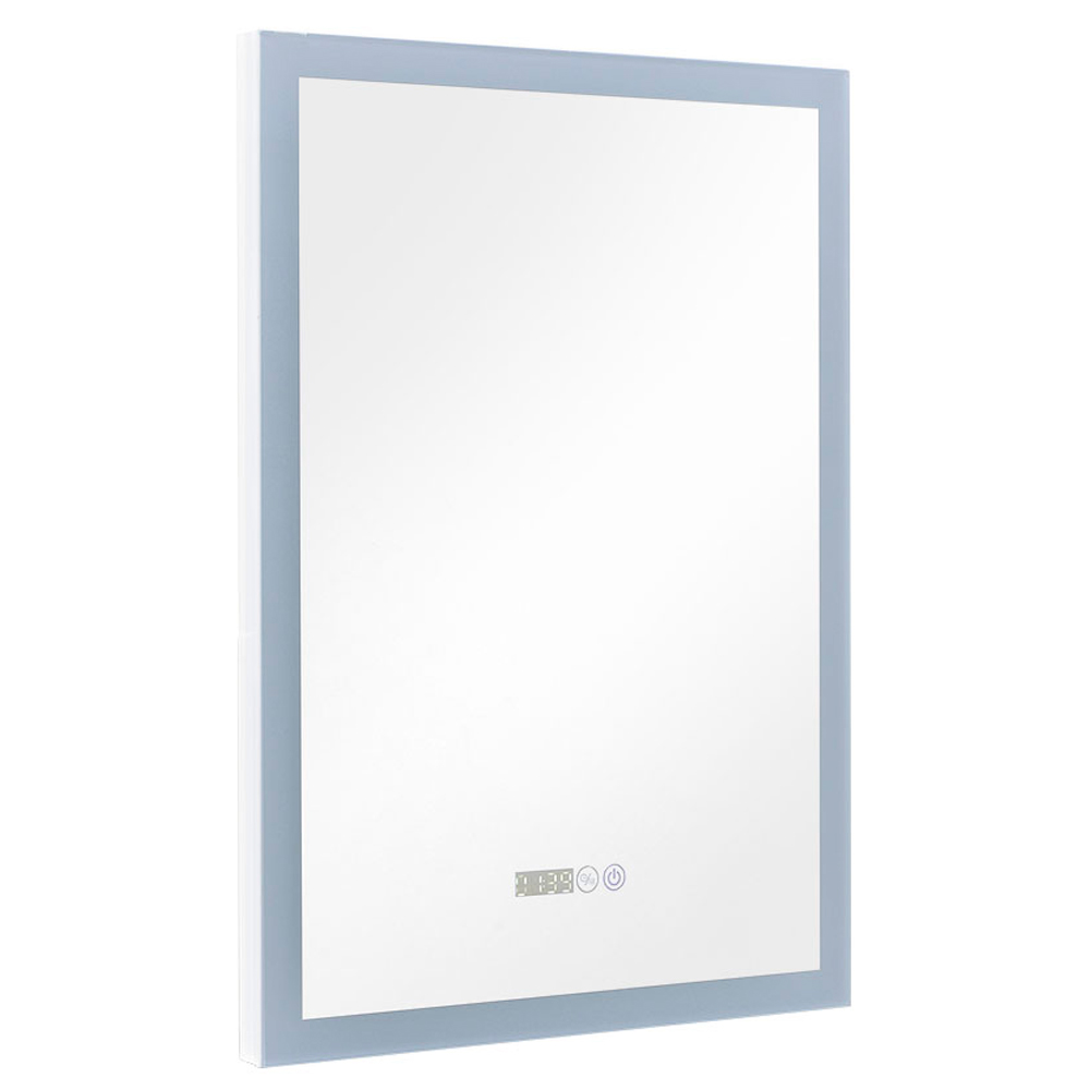 Living and Home White Aluminium 4 Sided LED Vanity Mirror Image 3