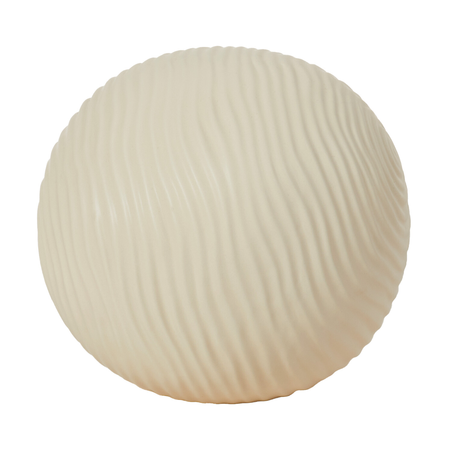 Cream Ceramic Ball - Cream / Small Image 1