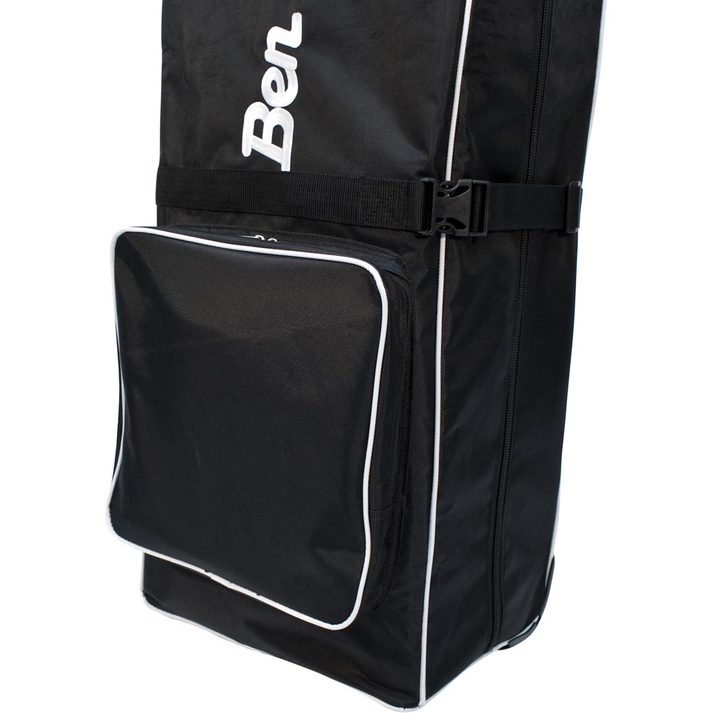 Ben Sayers Black Golf Bag Travel Cover Image 2