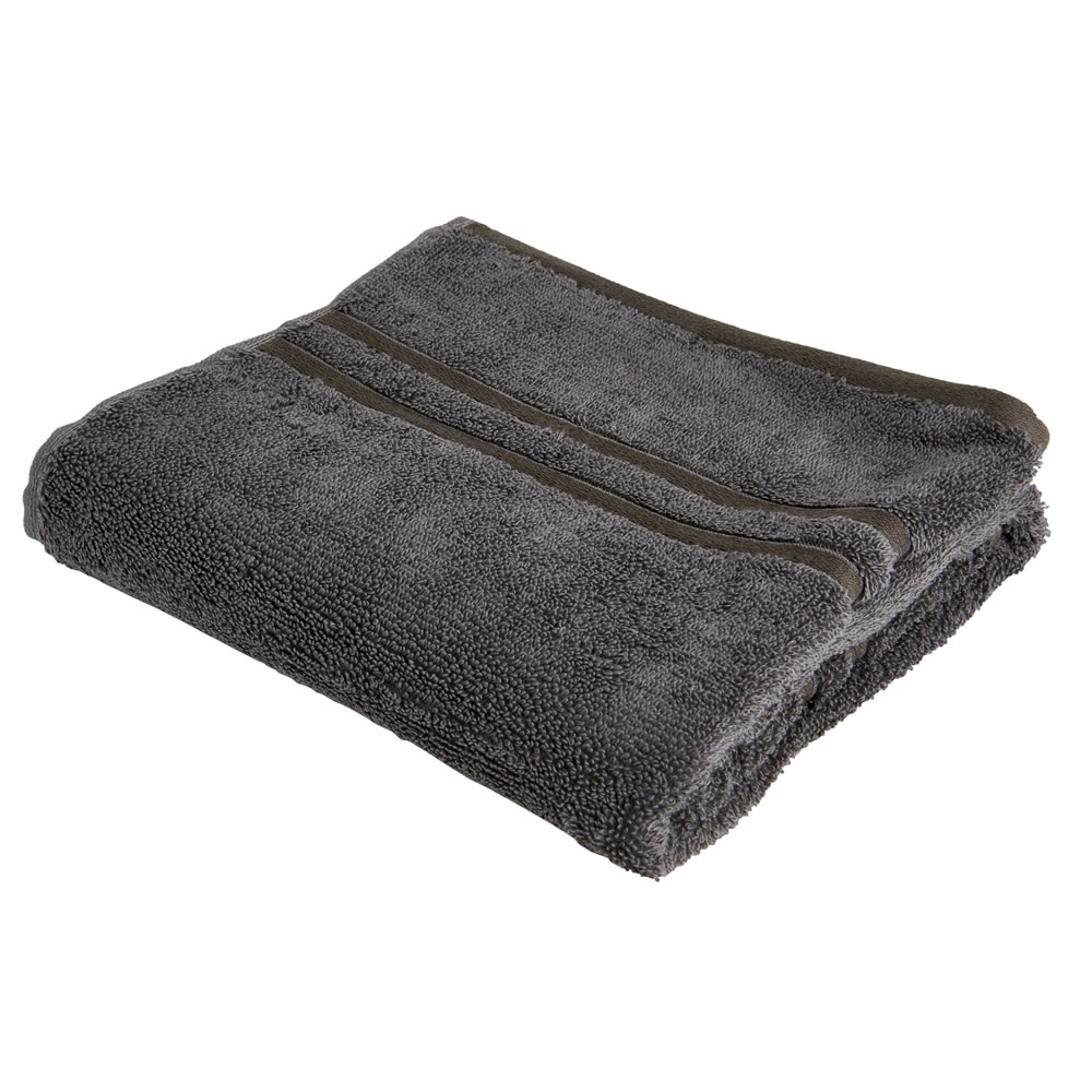 Wilko Best Hand Towel Charcoal Wilko