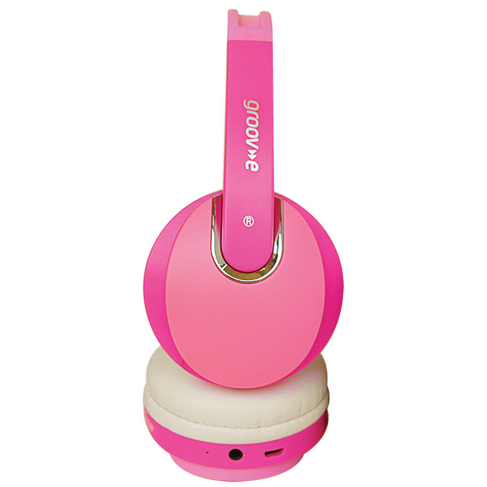 Groov-e Kidz Pink Bluetooth Headphone Image 4