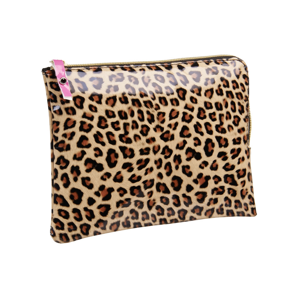 Wilko Animal Print Pencil Case Wilko