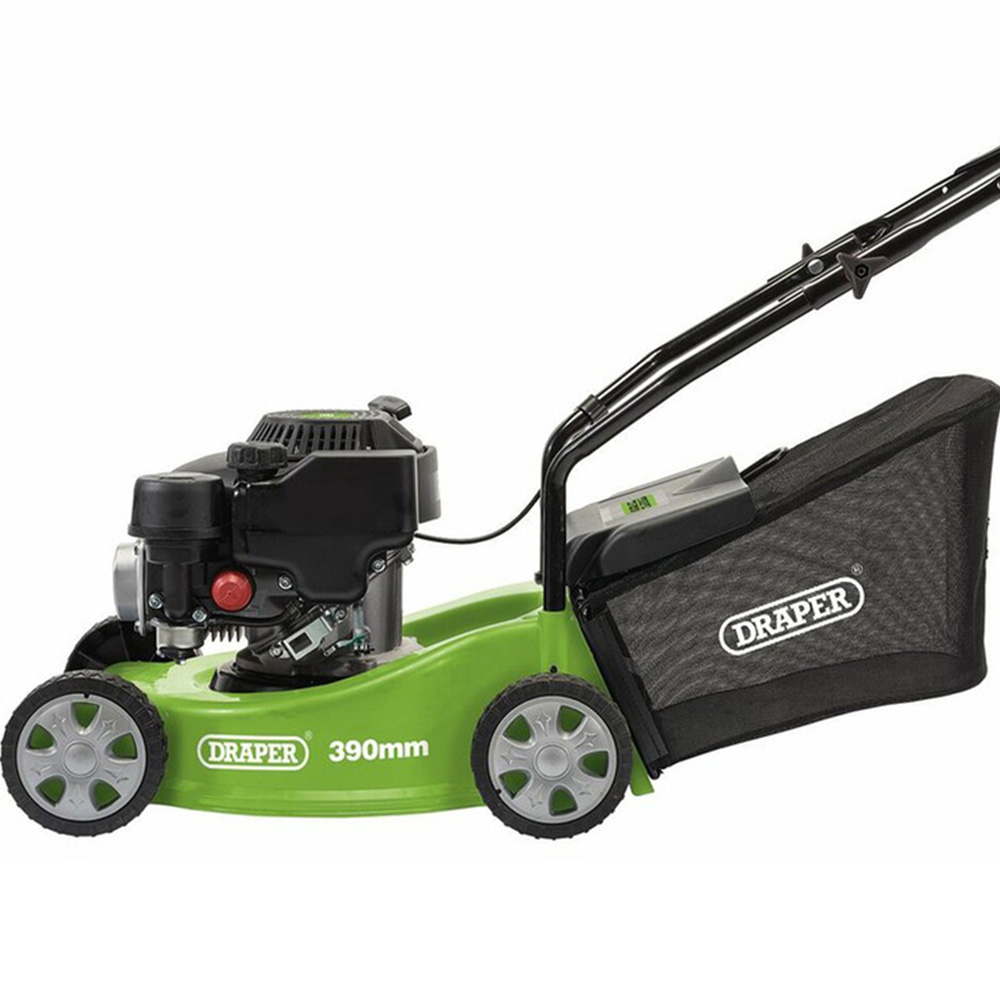 Draper 58567 132cc 390mm Petrol Lawn Mower Image 4