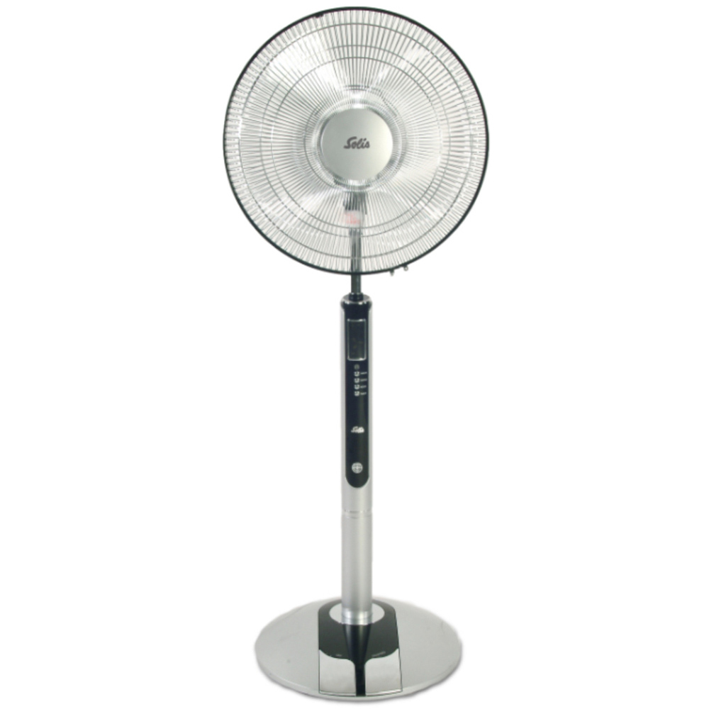 Solis Fan-Tastic Grey Pedestal Fan 49 inch Image 1