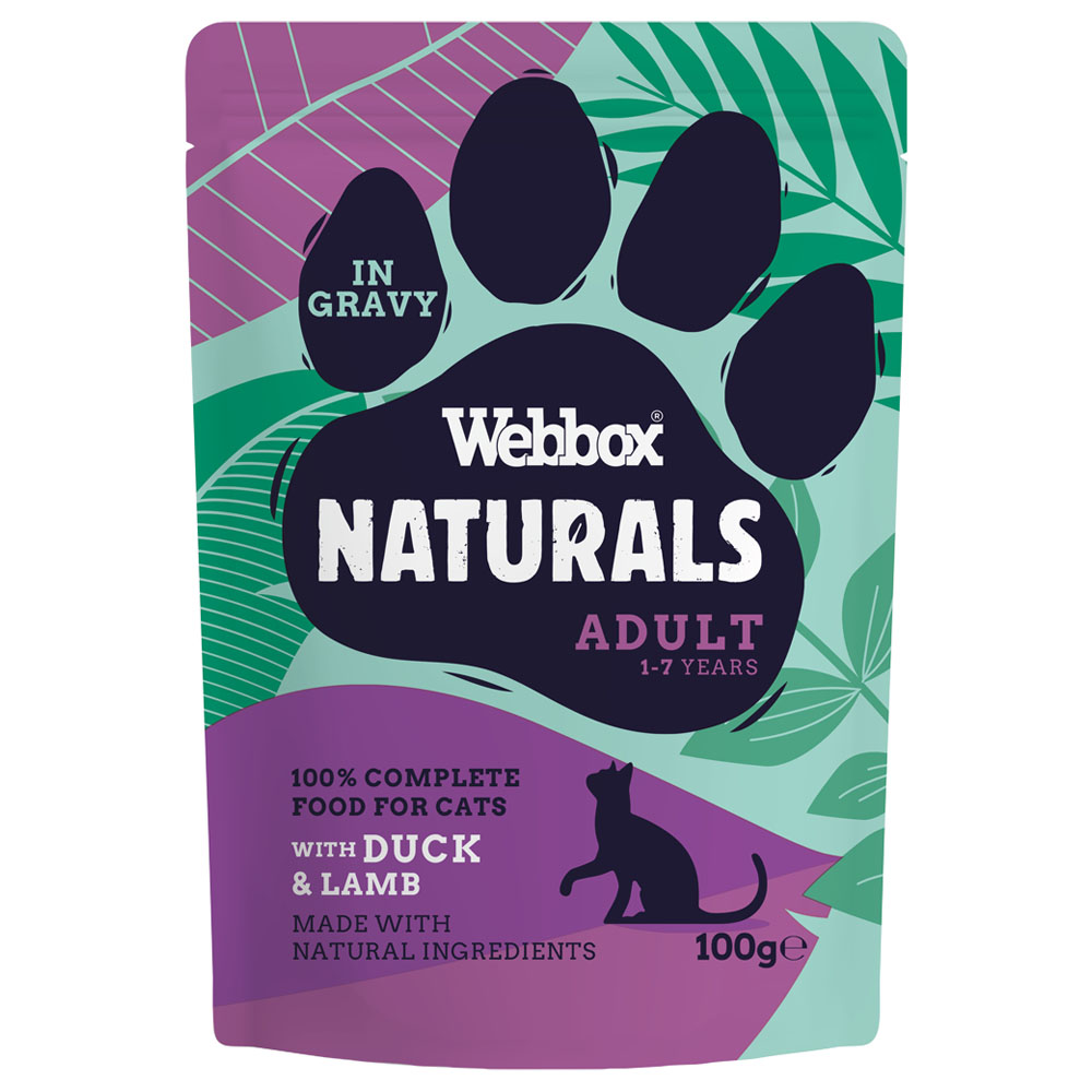 Webbox Natural Meat Gravy Cat Pouch 12 Pack Image 5