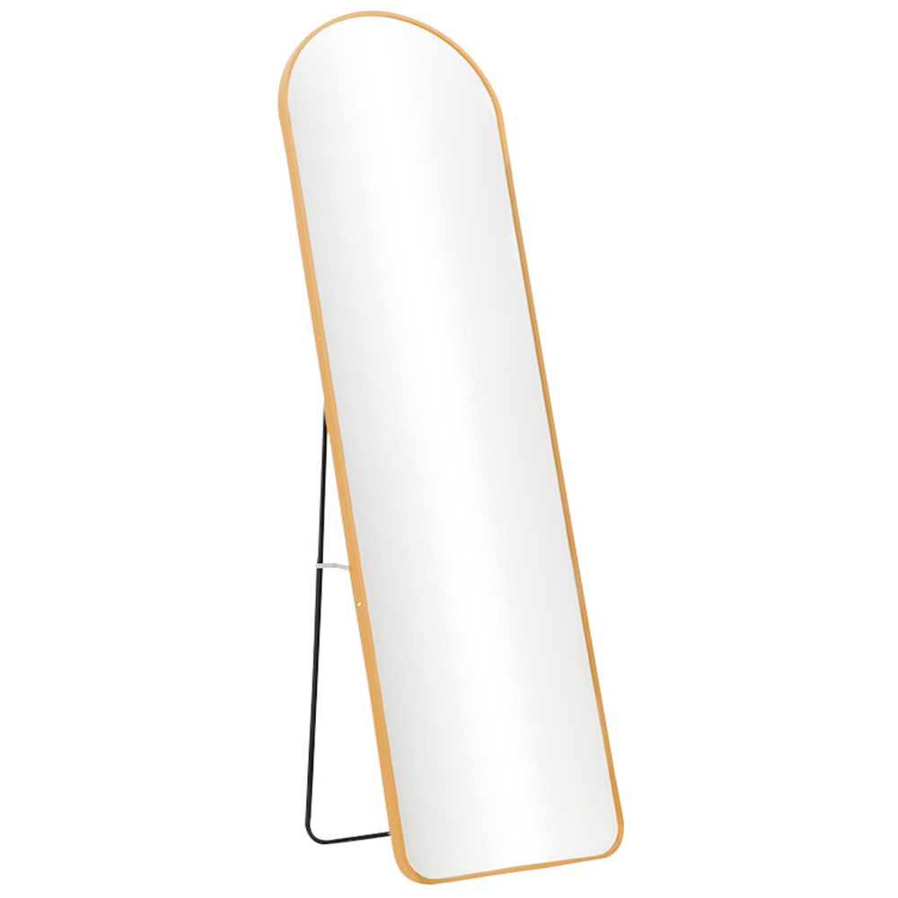 Living and Home Gold Frame Full Length Standing Mirror 40 x 150cm Image 1