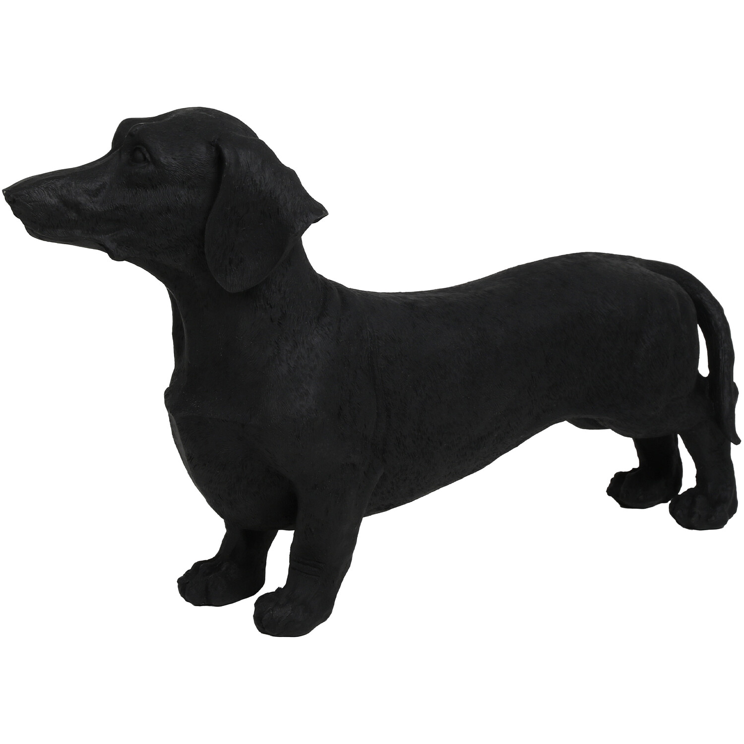 Black Sausage Dog Ornament Image 2