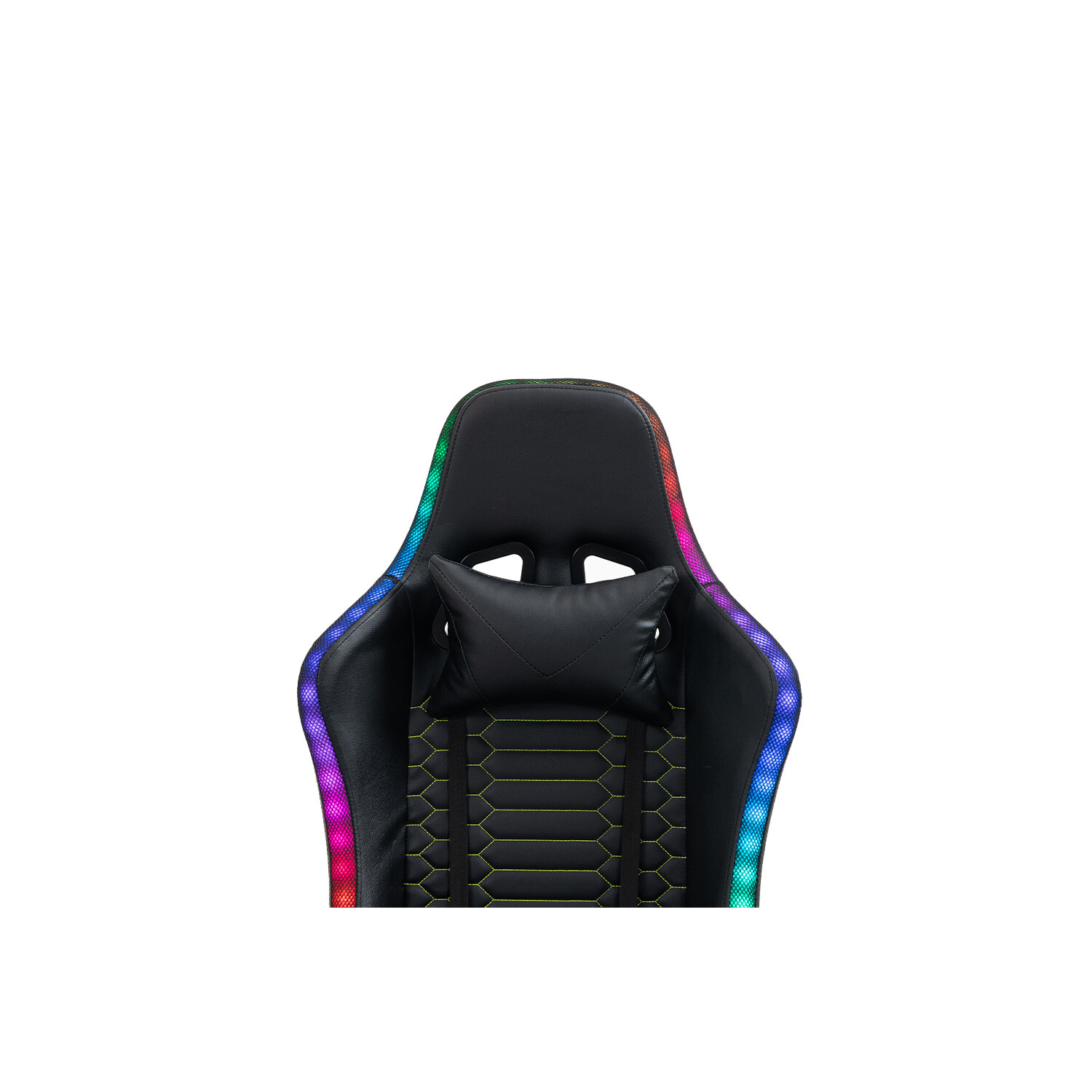 Triton LED Gaming Chair - Black Image 10
