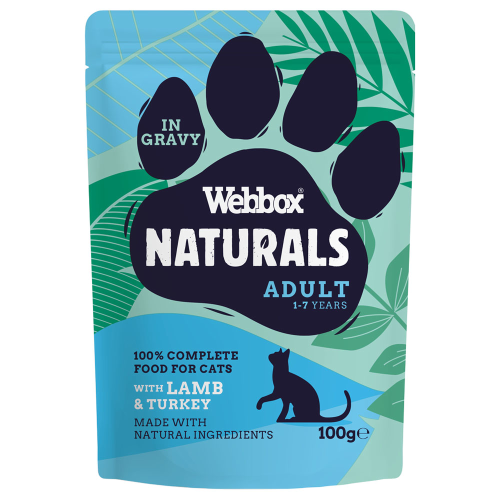 Webbox Natural Meat Gravy Cat Pouch 12 Pack Image 6