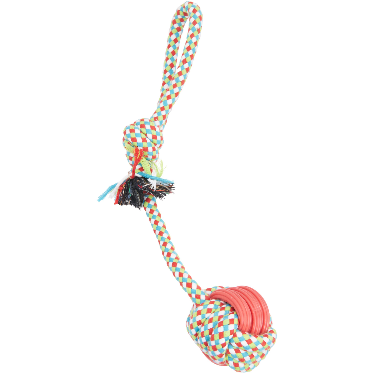 Single Clever Paws Dog Rope Toy in Assorted styles Image 2