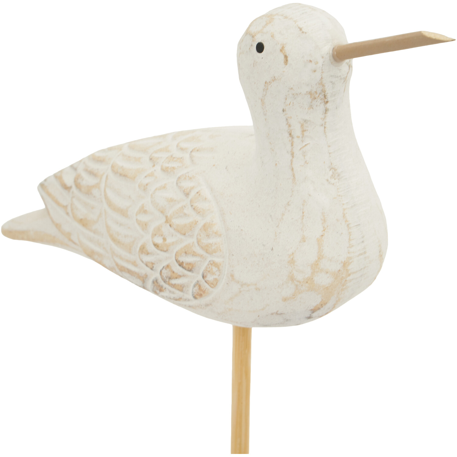 Wooden Seagull - White Image 2