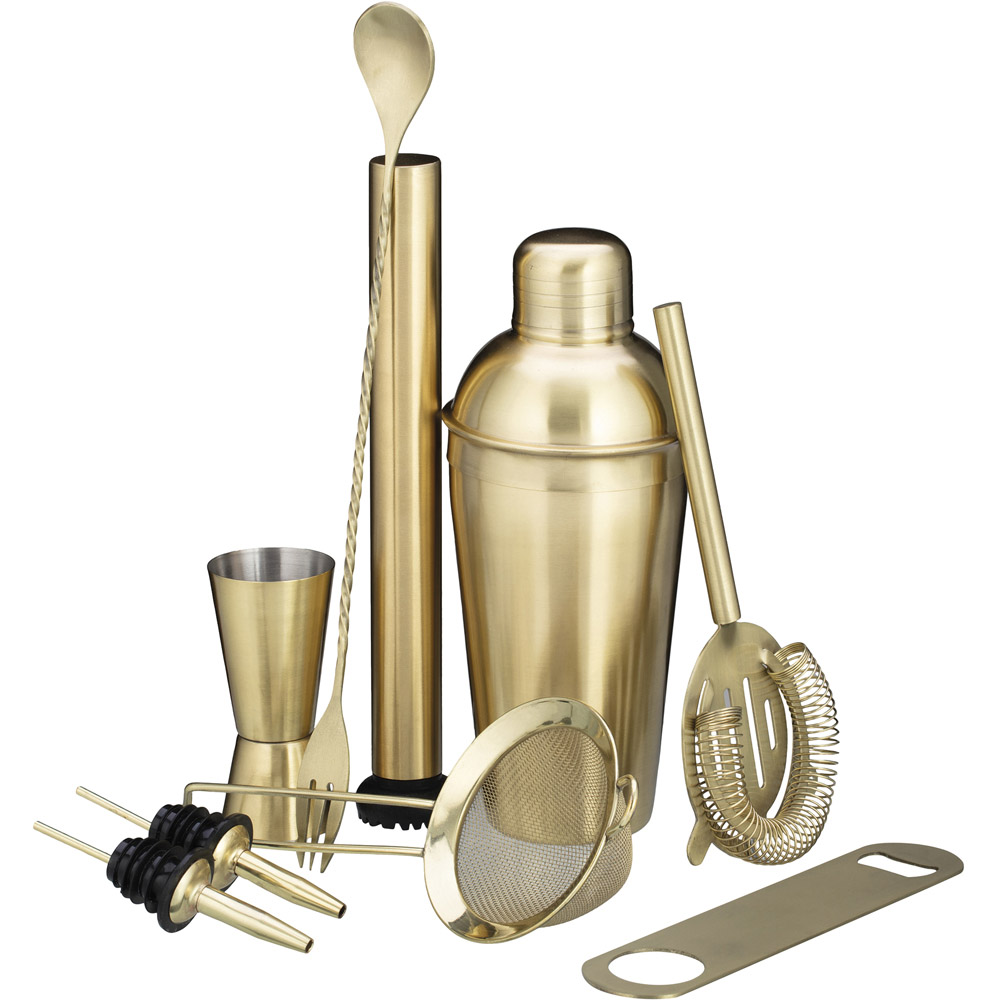 Cooks Professional G4355 10 Piece Cocktail Set with Recipe Book Image 1