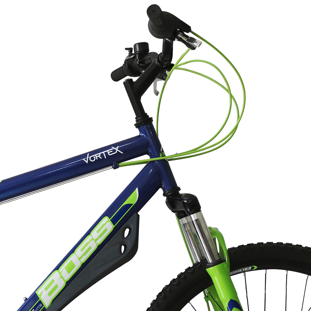 Boss Vortex 26 inch Green and Blue Mountain Bike Image 2