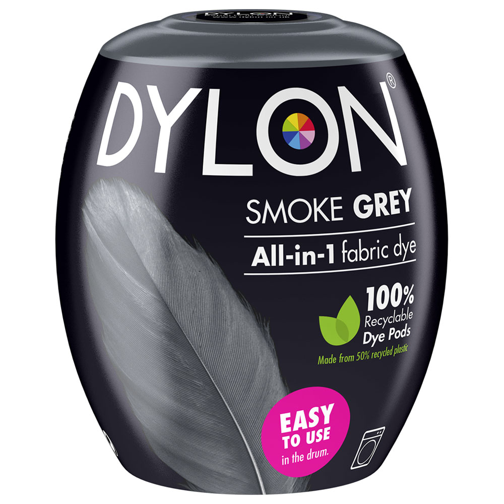 Dylon Smoke Grey Dye Pod 350g Image 1