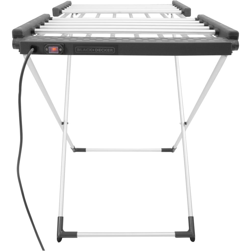 Black + Decker Heated Winged Laundry Airer 11.5m Image 4