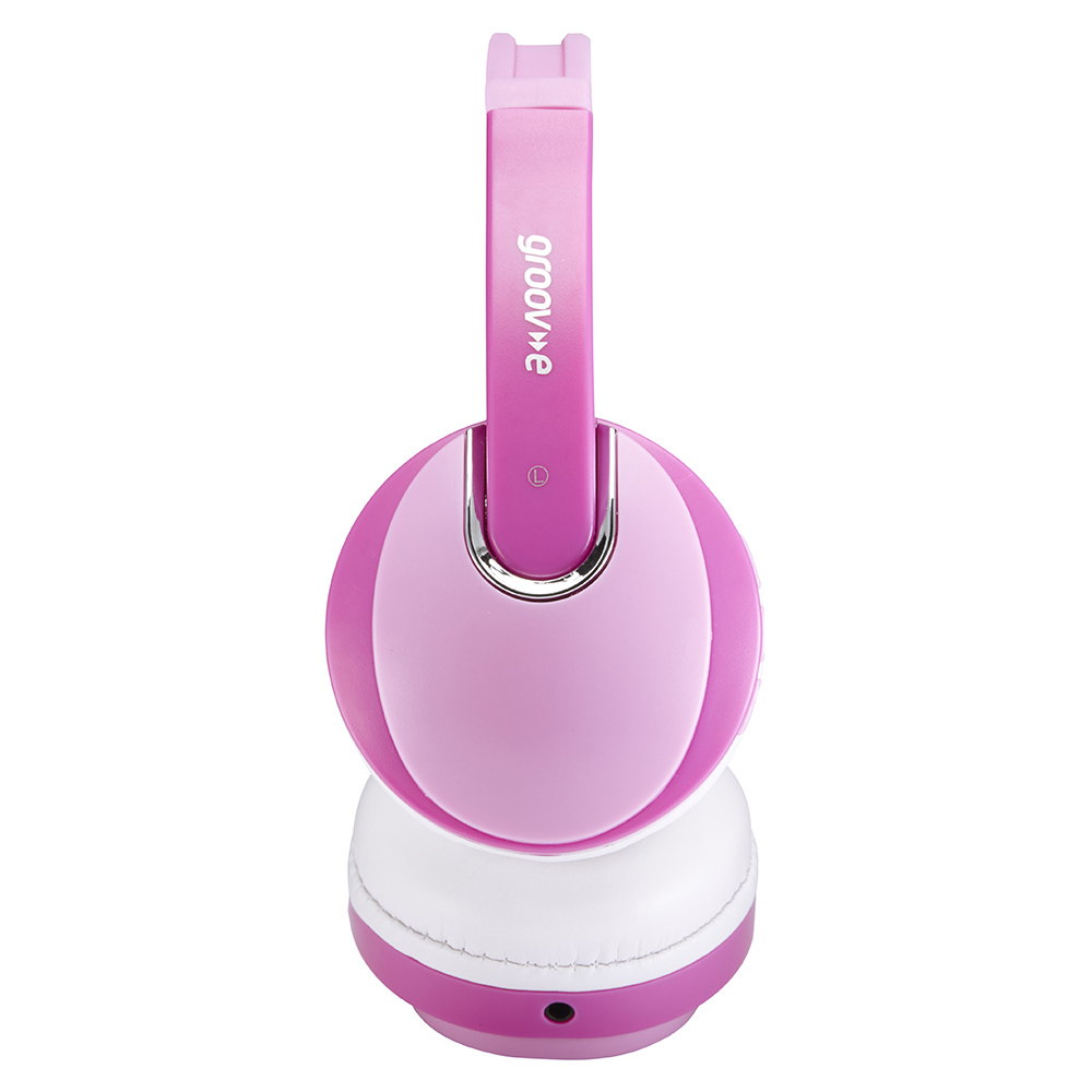 Groov-e Kidz Pink Bluetooth Headphone Image 5
