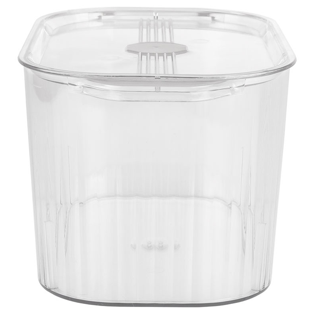 Living and Home 11 x 14.5 x 24cm Clear Plastic Container Storage Box Image 4