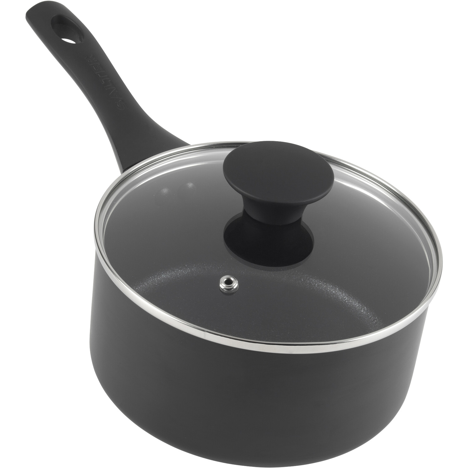 6-Piece Salter Frying Pan and Tray Set - Black Image 2