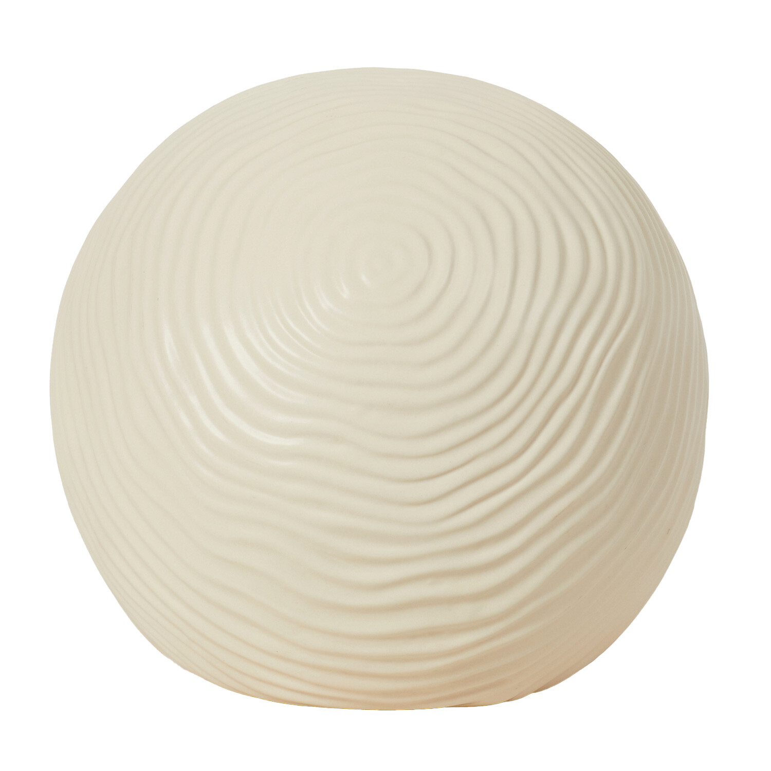 Cream Ceramic Ball - Cream / Large Image 2