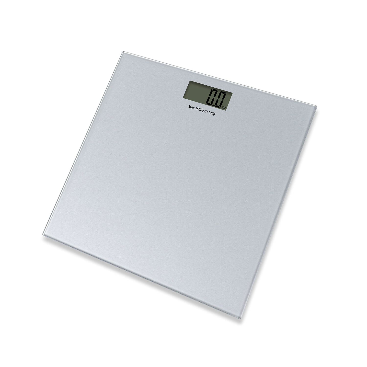 Tempered Glass Silver Electronic Scale Image 2