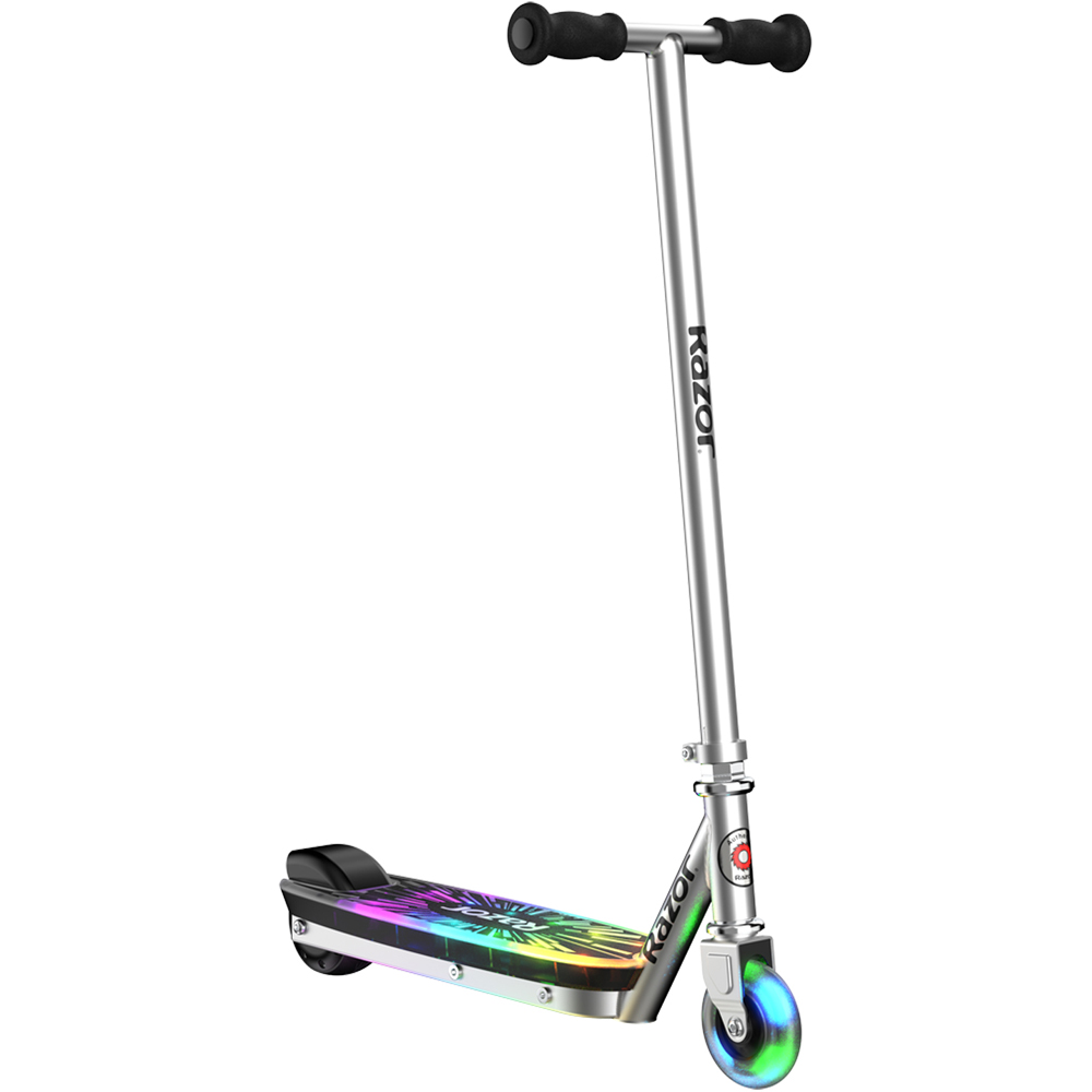 Razor ColorRave Electric Scooter Silver Image 3