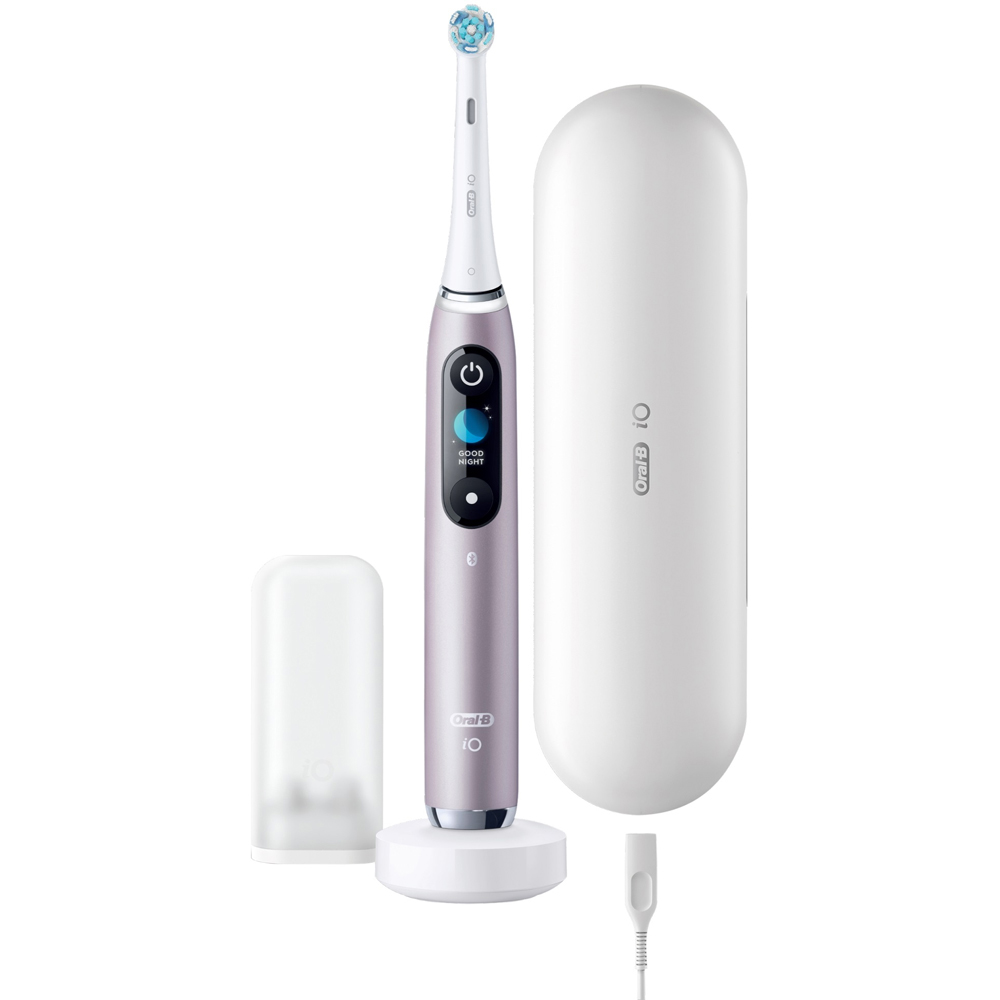 Oral-B iO Series 9 Rose Quartz Rechargeable Toothbrush Image 2