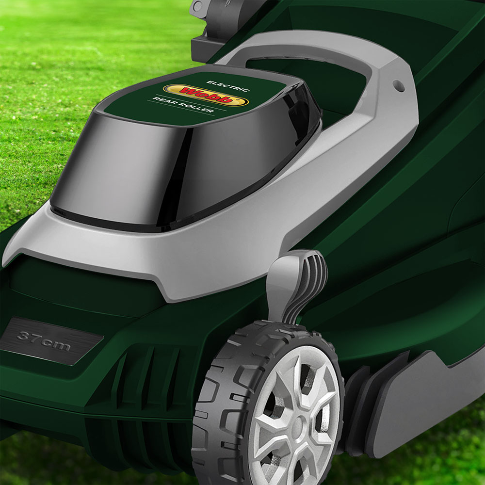 Webb Classic WEER37RR 1600W Hand Propelled 37cm Rotary Electric Lawn Mower Image 5