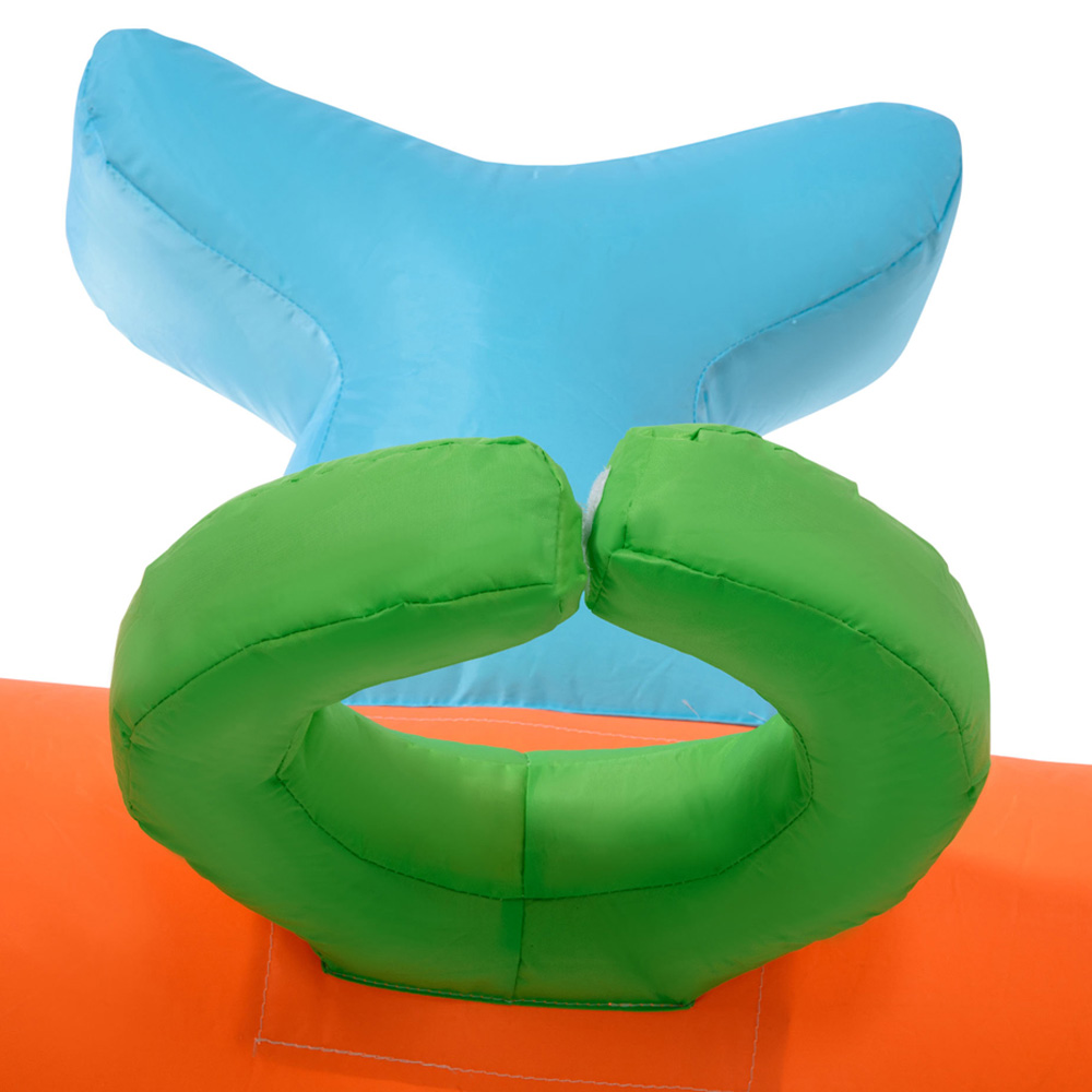 Outsunny 5-in-1 Whale Style Bouncy Castle Image 3