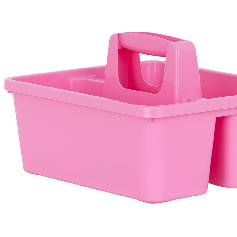 Wham 2 Compartment Kitchen Caddy - Pink Image 2