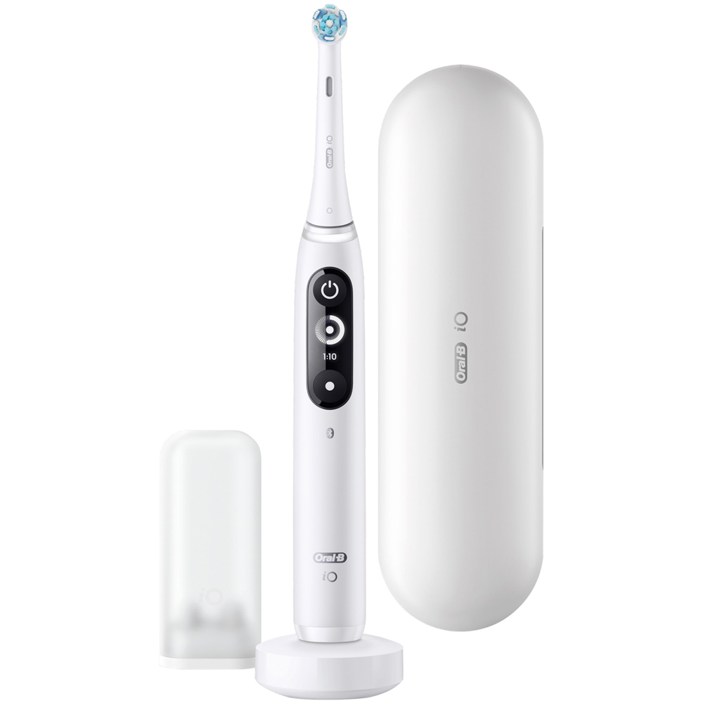 Oral-B iO Series 7 White Alabaster  Rechargeable Toothbrush Image 2