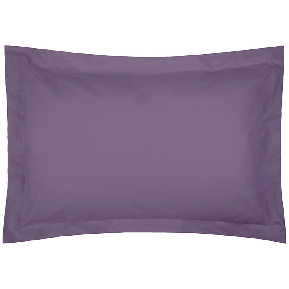 Serene Oxford Mauve Pillowcase Image 1