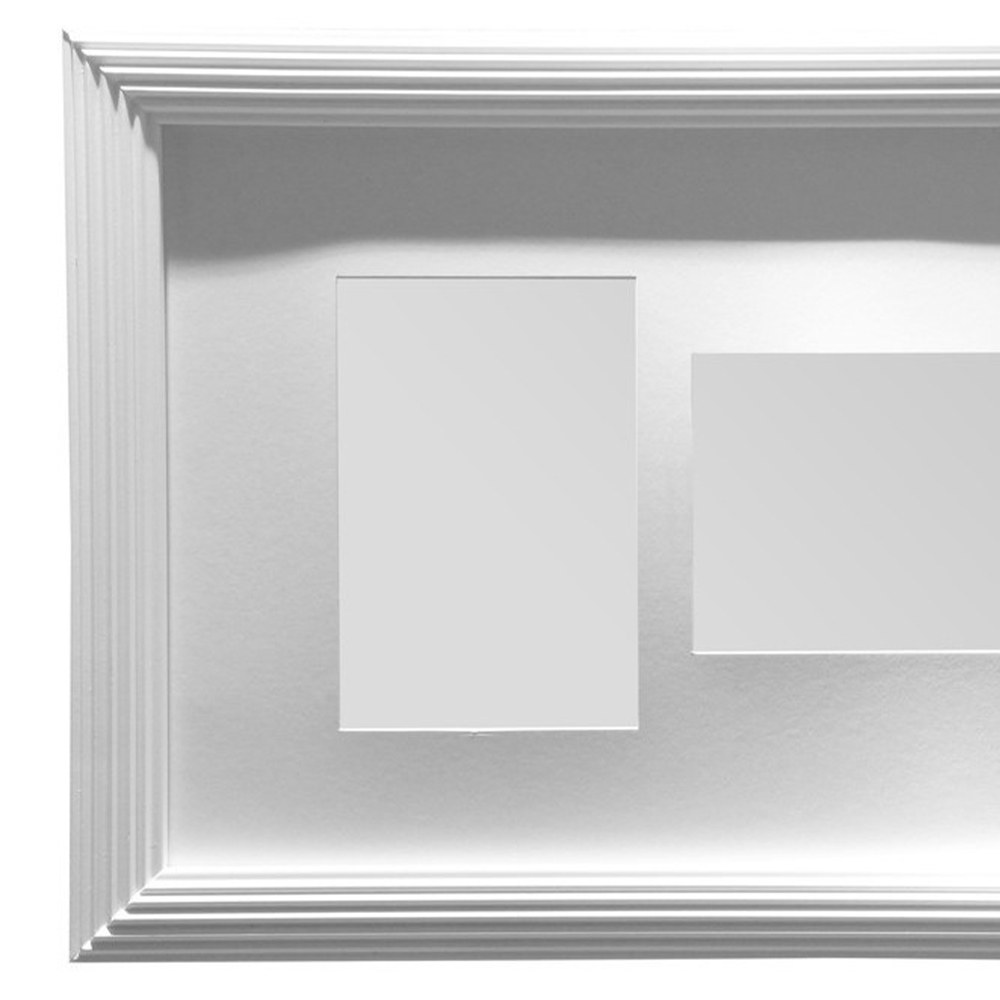 Premier Housewares White 3 Photo Multi Photo Frame Image 2