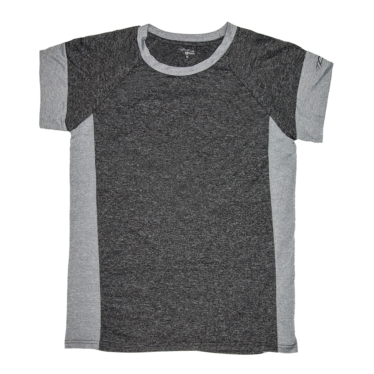 Active Sport Cut And Sew T-Shirt - Dark Grey / L Image