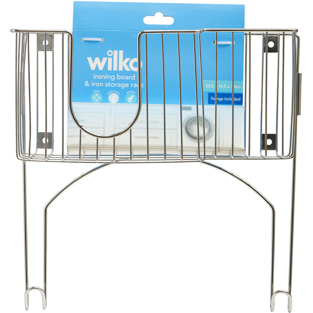 Wilko Ironing Board Over-Door Storage Rack Image 4