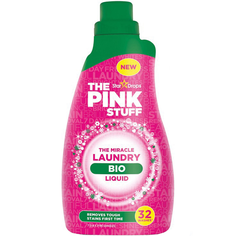 Stardrops The Pink Stuff Bio Laundry Liquid 32 Washes 960ml Image